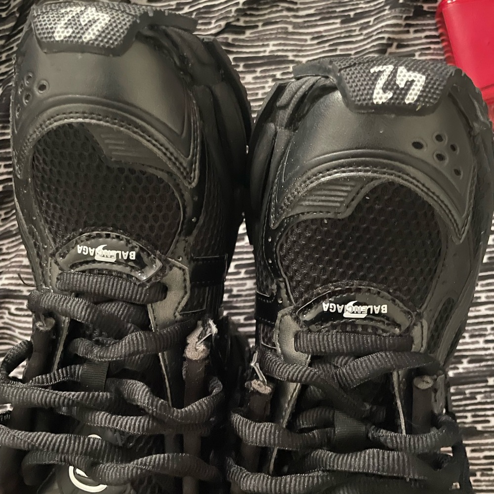 Balenciaga Kids Black Sneakers